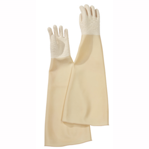 Gants de protection IBS, latex(beige) pour WD-100, ruban de fermeture inclus